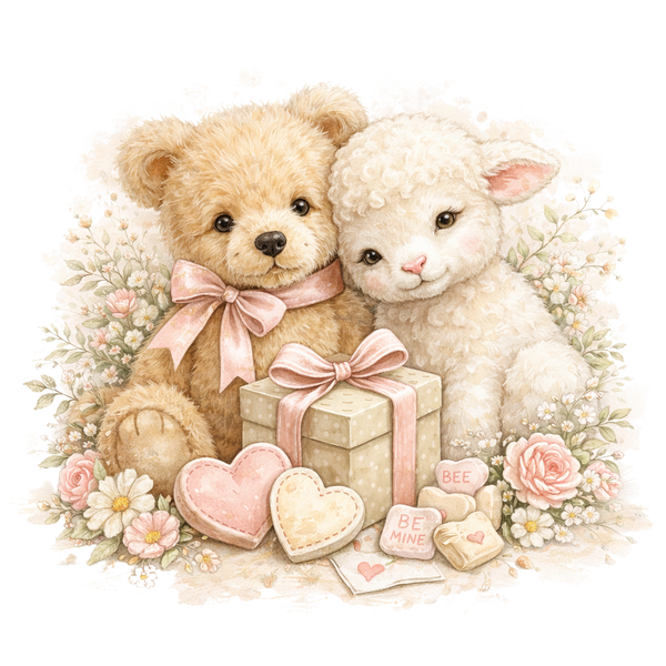 Theo&nbsp; &amp; Lulu Full of Peaceful moments, gentle affection, and the warmth that comes from simply being close. They represent comfort, kindness, and the soothing presence of someone who makes you feel safe and cared for.