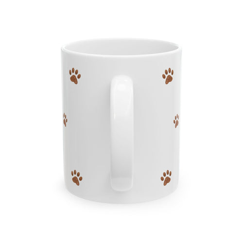 "Sip into Pawsitivity" Coffee Mug – Paws & Pals Collection 11oz/15oz Ceramic Mug